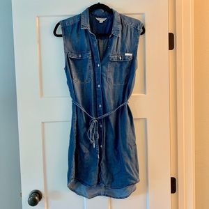 Calvin Klein chambray dress/tunic